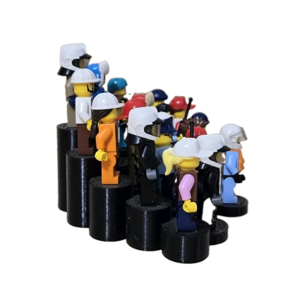 Mixed LOT 20 Lego Mini Figures With Stand